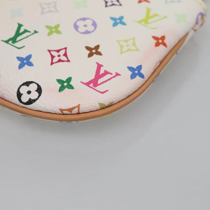 Louis Vuitton Pochette Gm Monogram Multicolor Multicolour Canvas Bag