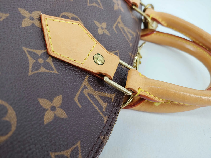 Louis Vuitton Vintage Alma Monogram Canvas Brown Bag