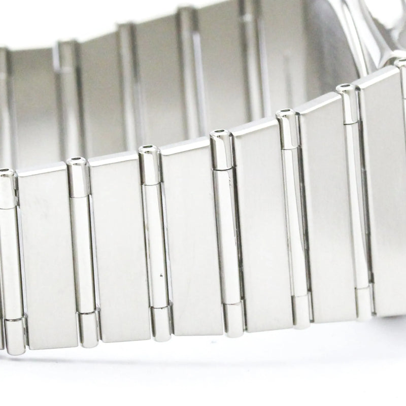 Omega Constellation Day Date Quartz Stainless Steel Watch