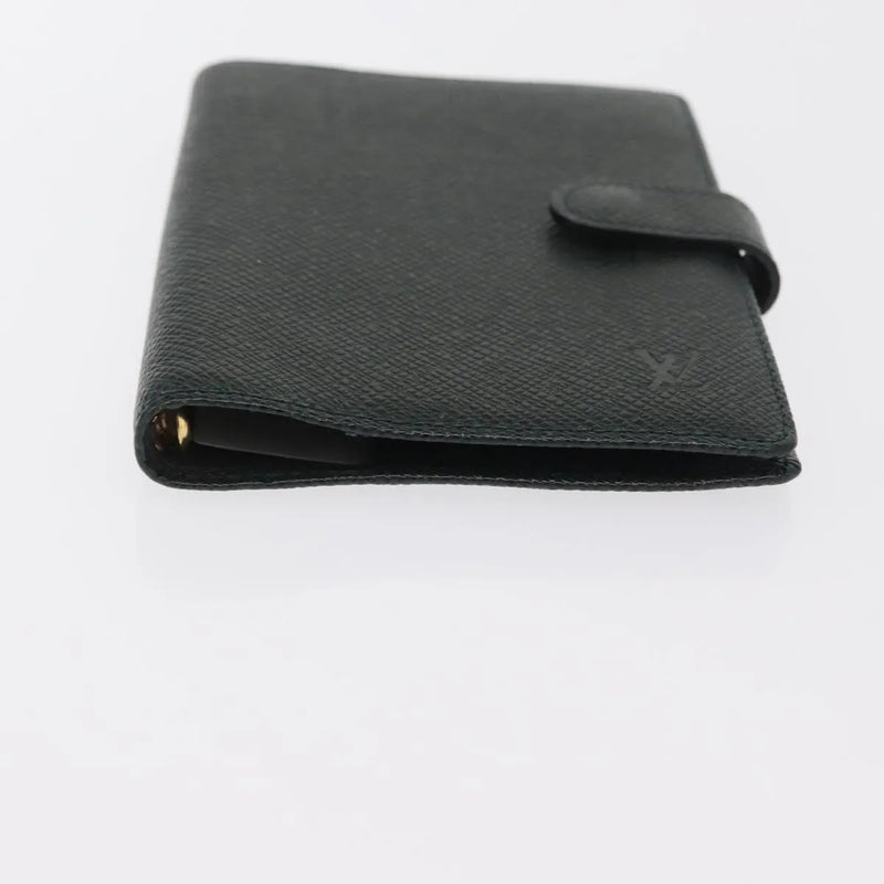 Louis Vuitton Agenda Cover Taiga Leather Green Accessory