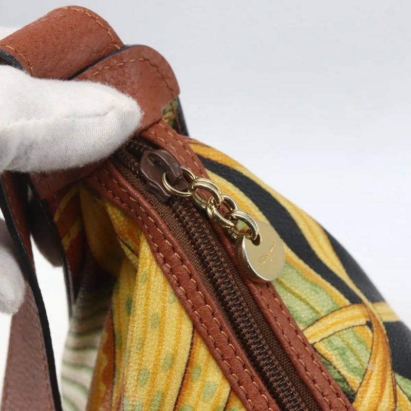 Salvatore Ferragamo Vintage Leather Brown Bag