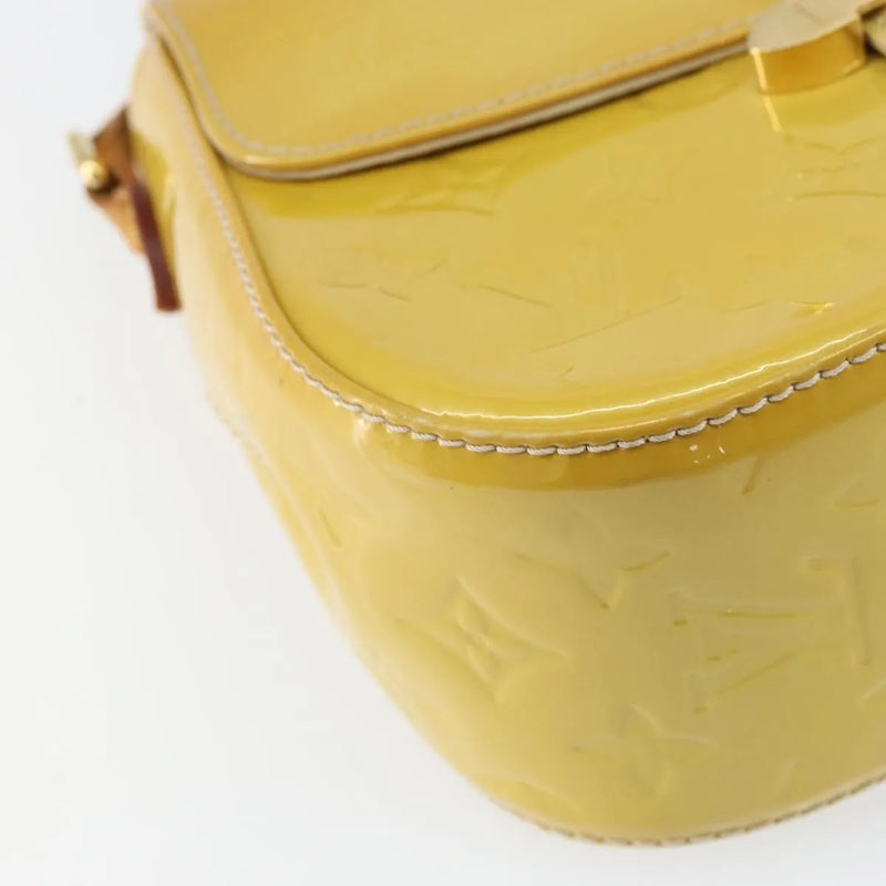 Louis Vuitton Bellflower Monogram Vernis Brown Patent_leather Bag