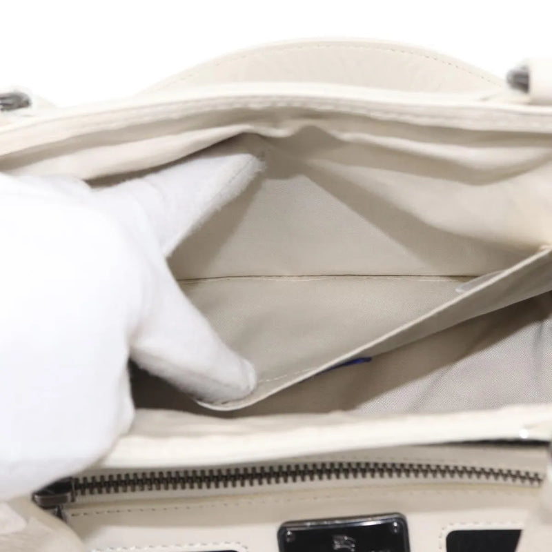 Burberry Vintage Canvas Black Bag