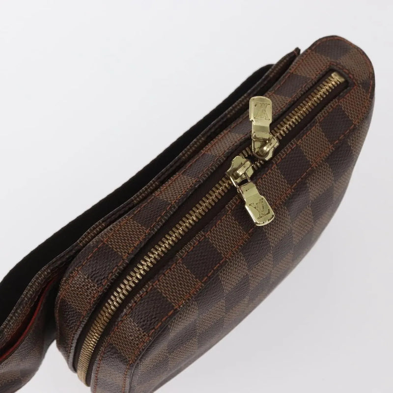 Louis Vuitton Geronimos Waist Damier Brown Canvas Bag