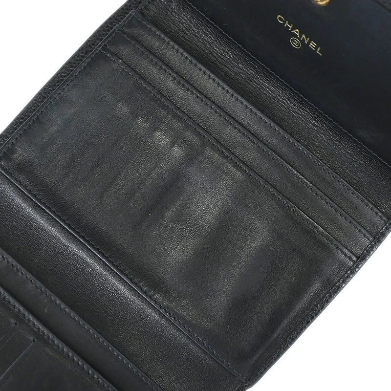 Chanel Timeless Cc French Caviar Black Calfskin Accessory