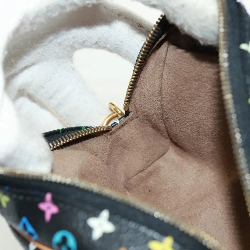 Louis Vuitton Wapity Trousse Monogram Multicolor Black Canvas Bag