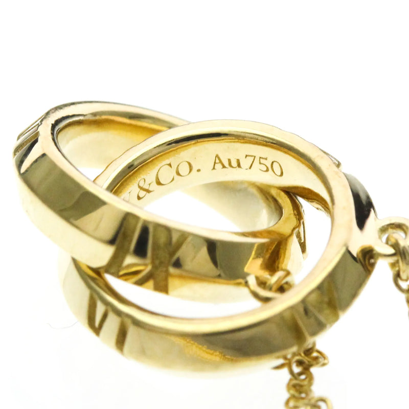 Tiffany & Co. Atlas X Closed Interlocking Pendant 18k Yellow Gold Yellow_gold Jewelry