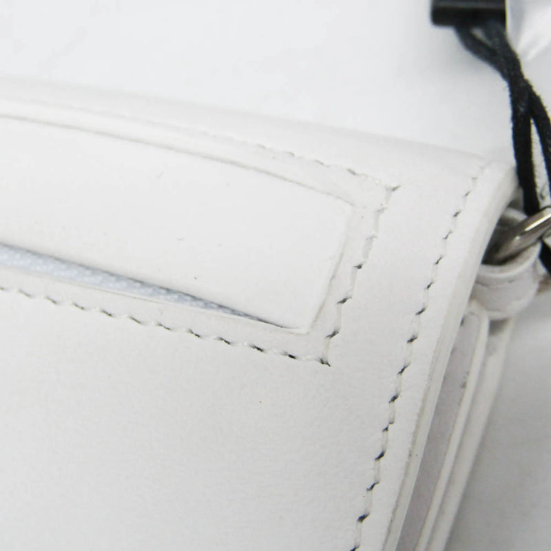 Burberry Olympia Flap Leather White Bag