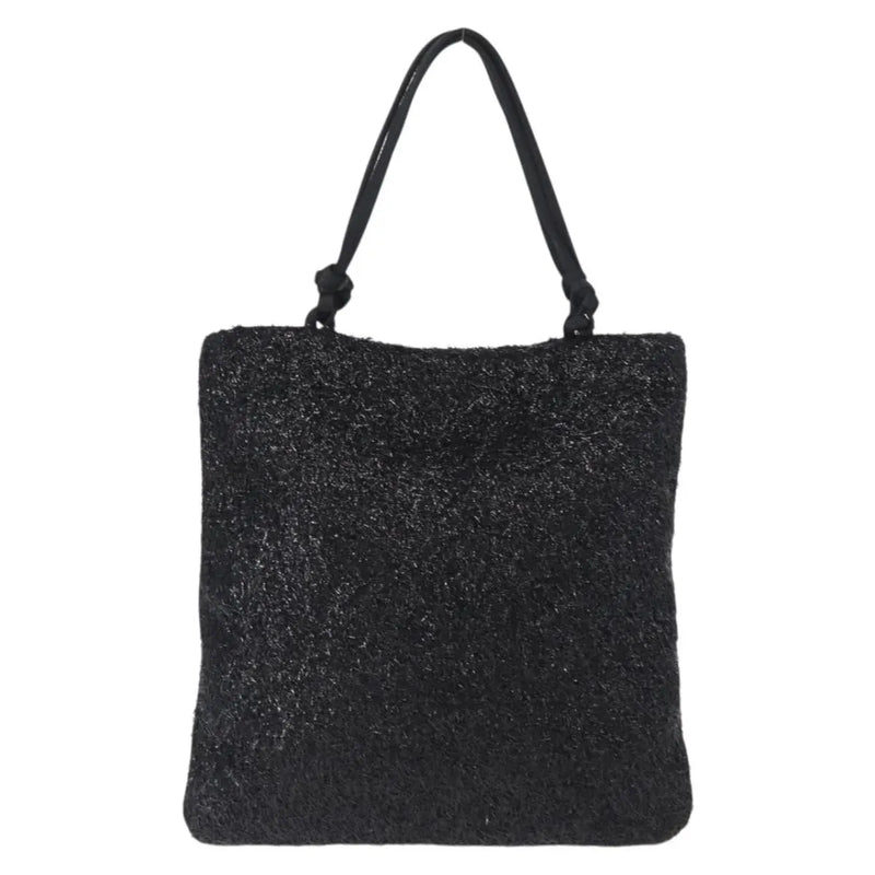 Prada Vintage Tote Nylon Black Bag
