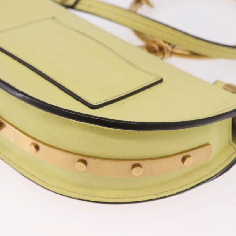 Chloe Nile Leather Yellow Bag