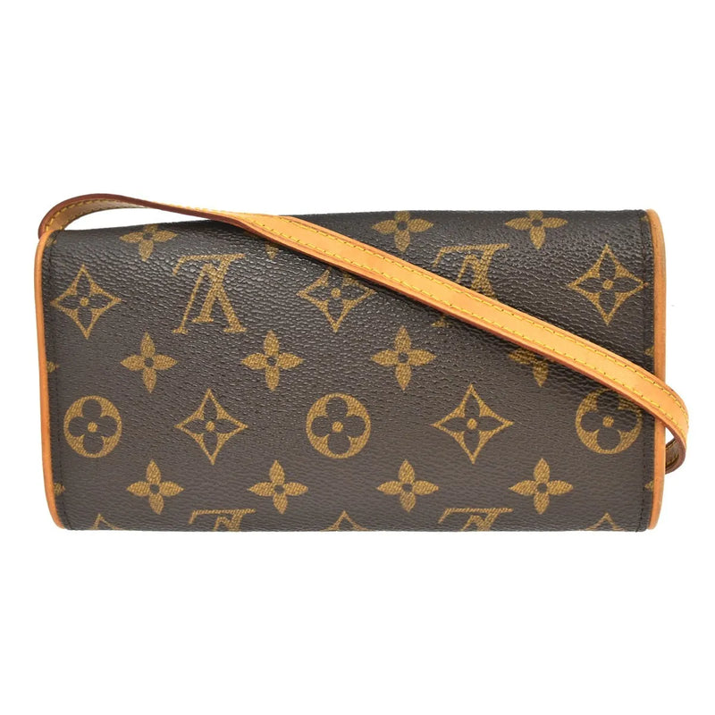 Louis Vuitton Twin Monogram Canvas Brown Bag