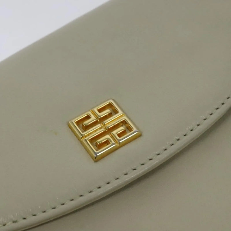 Givenchy 4g Shoulder Bag Leather White