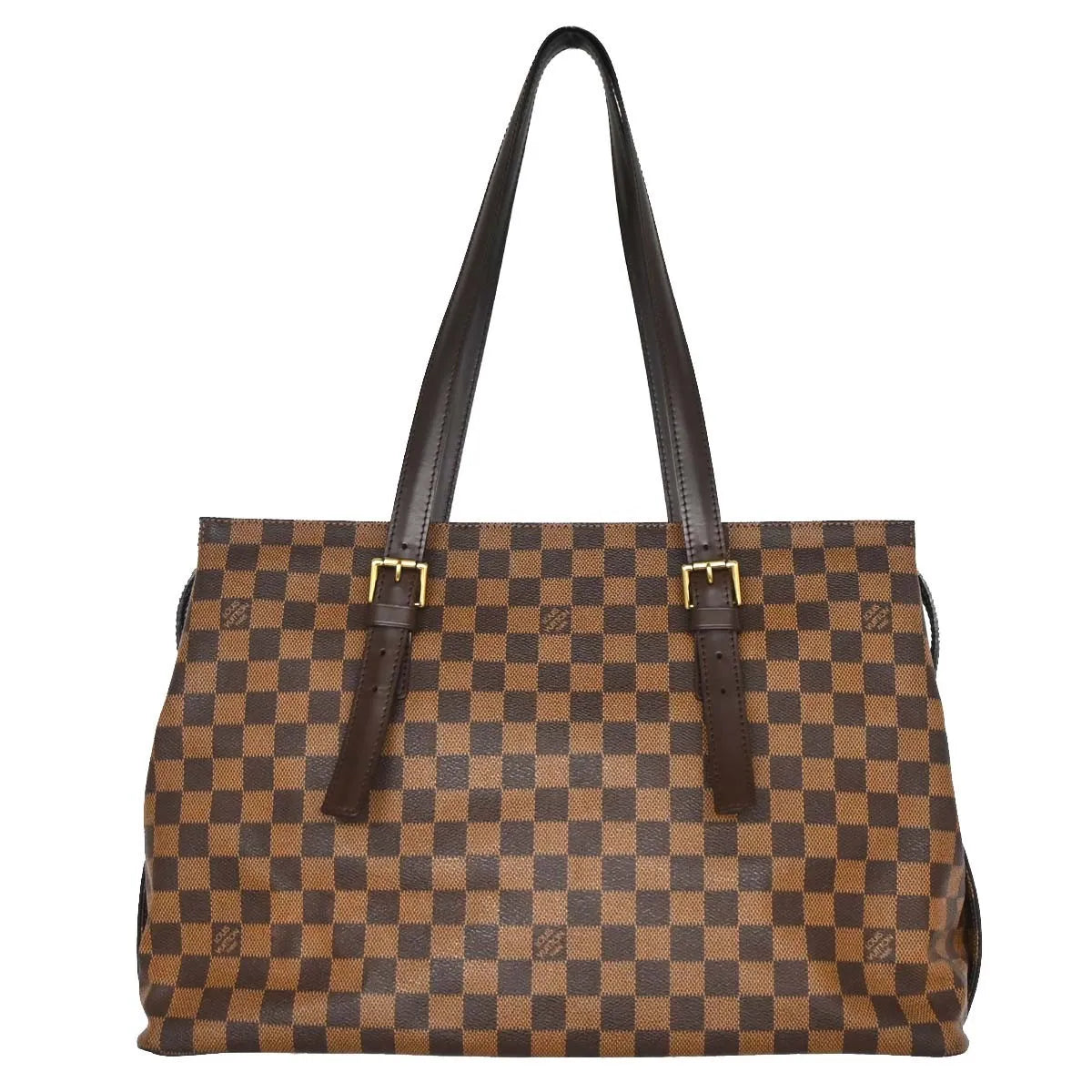 Louis Vuitton Chelsea Damier Brown Canvas Bag
