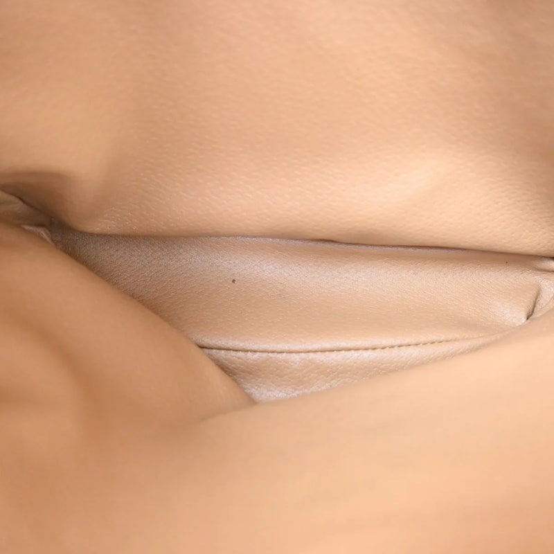 Celine Vintage Macadam Canvas And Leather Brown Bag