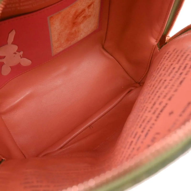 Louis Vuitton Palm Springs Limited Edition Jeff Koons Da Vinci Print Canvas Multicolour Bag