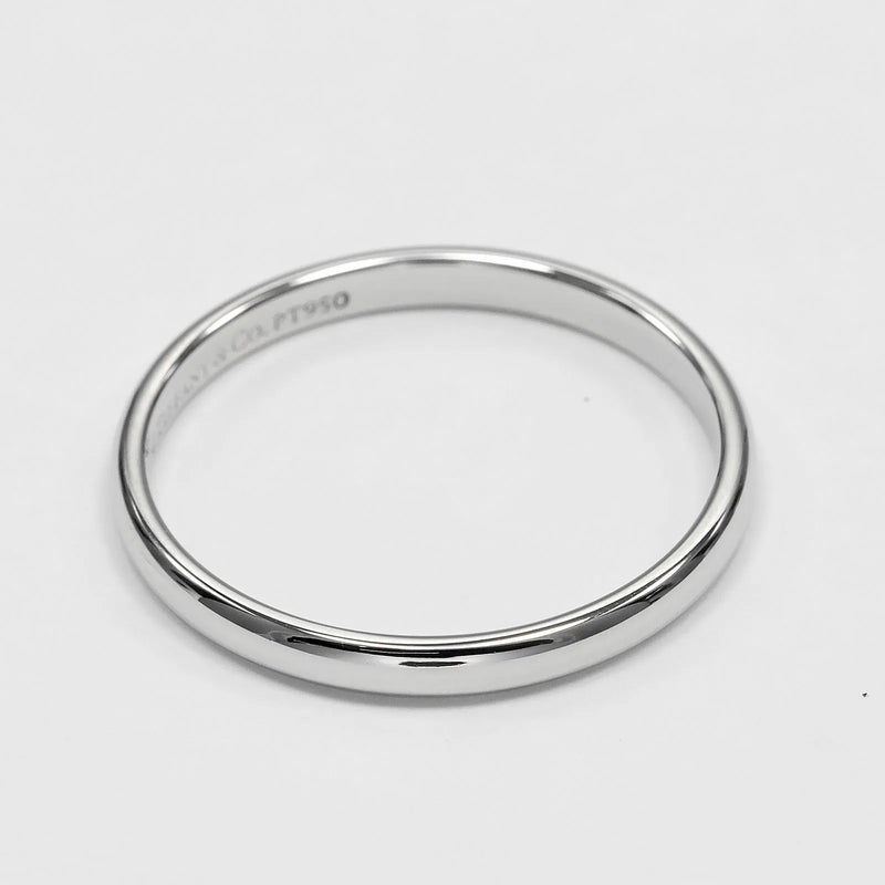 Tiffany & Co. Forever Band Platinium Clear Platinum Jewelry