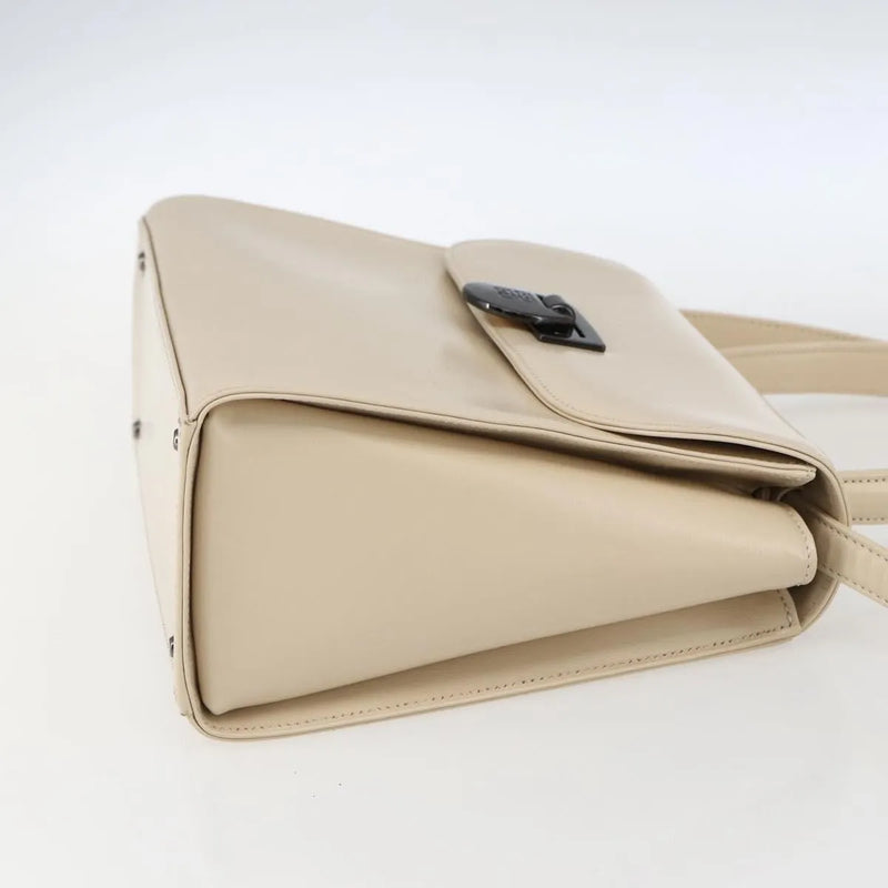 Givenchy Vintage 4g Leather Beige Bag