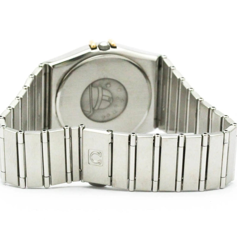 Omega Constellation Quartz Stainless Steel And Yellow Gold Watch