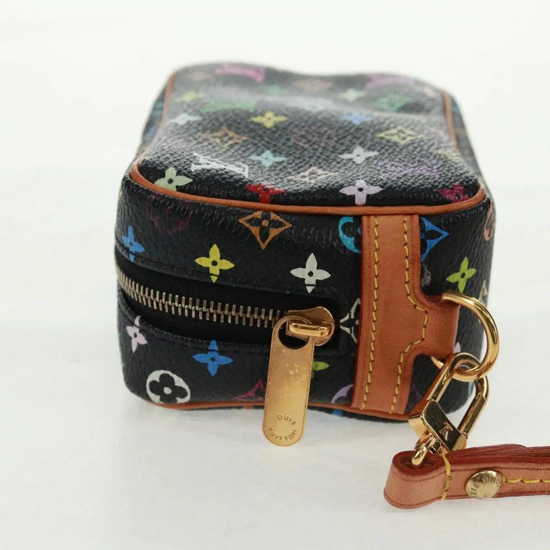 Louis Vuitton Wapity Trousse Monogram Multicolor Black Canvas Bag