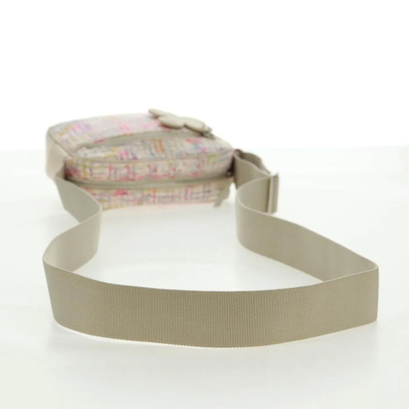 Chanel Vintage Clover Camera Printed Canvas Multicolour Bag