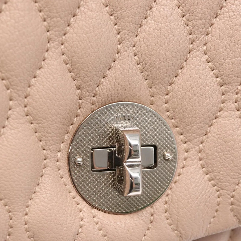 Bally Vintage Leather Pink Bag