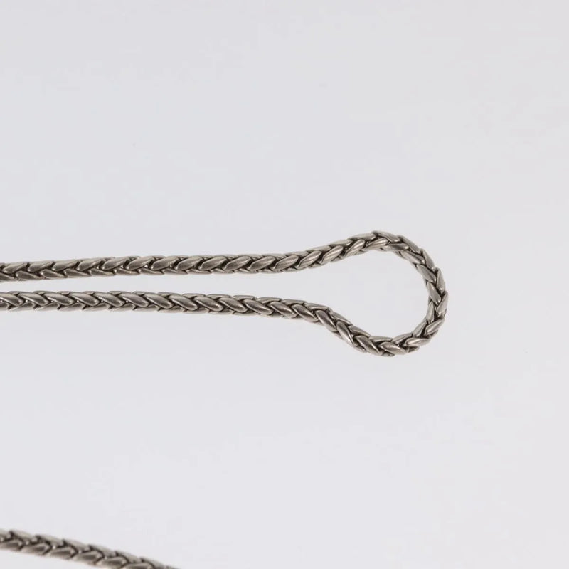 Chanel Vintage Envelope Chain Clutch Tweed White Bag
