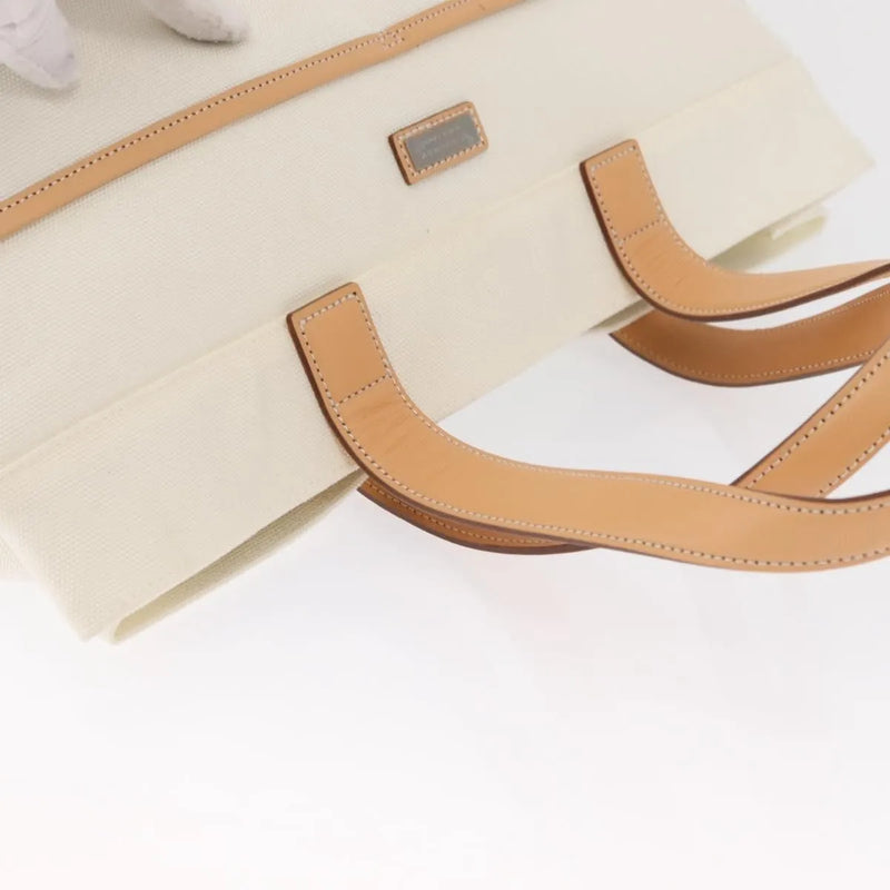Burberry Black Label Canvas White Bag