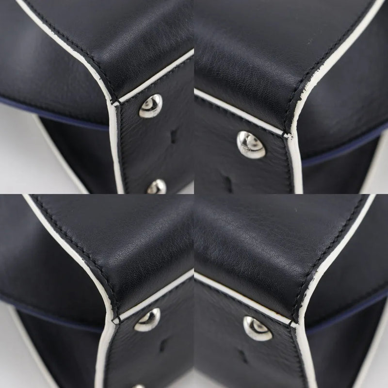 Fendi Petite 3jours Leather Black Bag