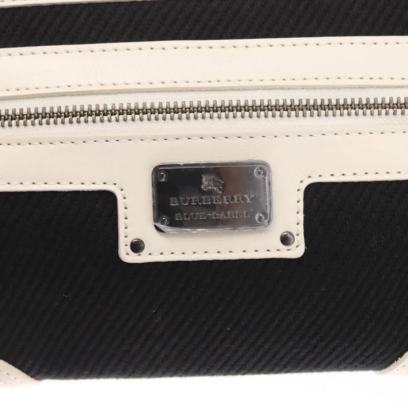 Burberry Vintage Canvas Black Bag