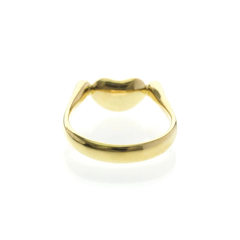 Tiffany & Co. Elsa Peretti Bean Band 18k Yellow Gold With Diamonds Yellow_gold Jewelry