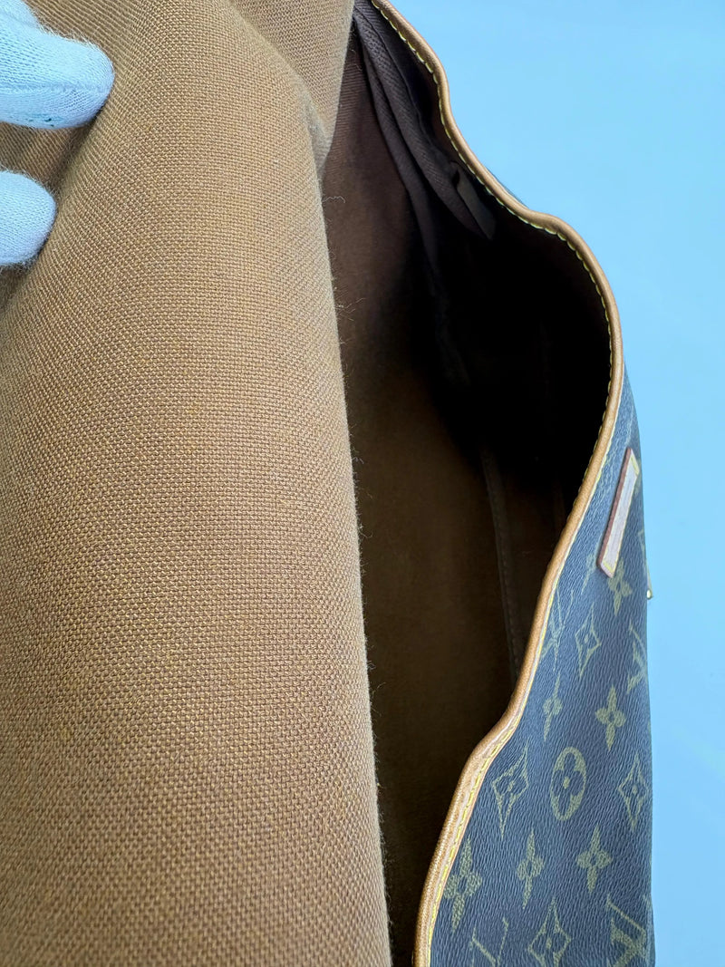 Louis Vuitton Saumur Monogram Canvas Brown Bag