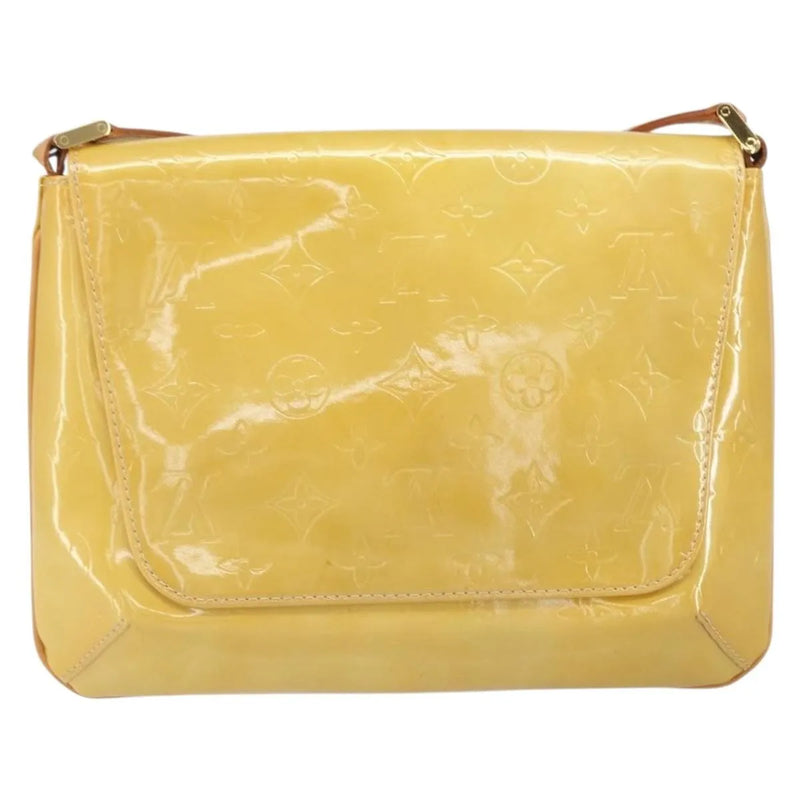 Louis Vuitton Thompson Street Monogram Vernis Beige Patent_leather Bag