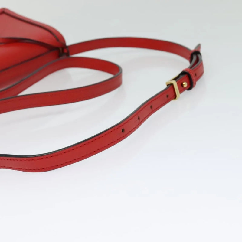 Loewe Barcelona Leather Red Bag
