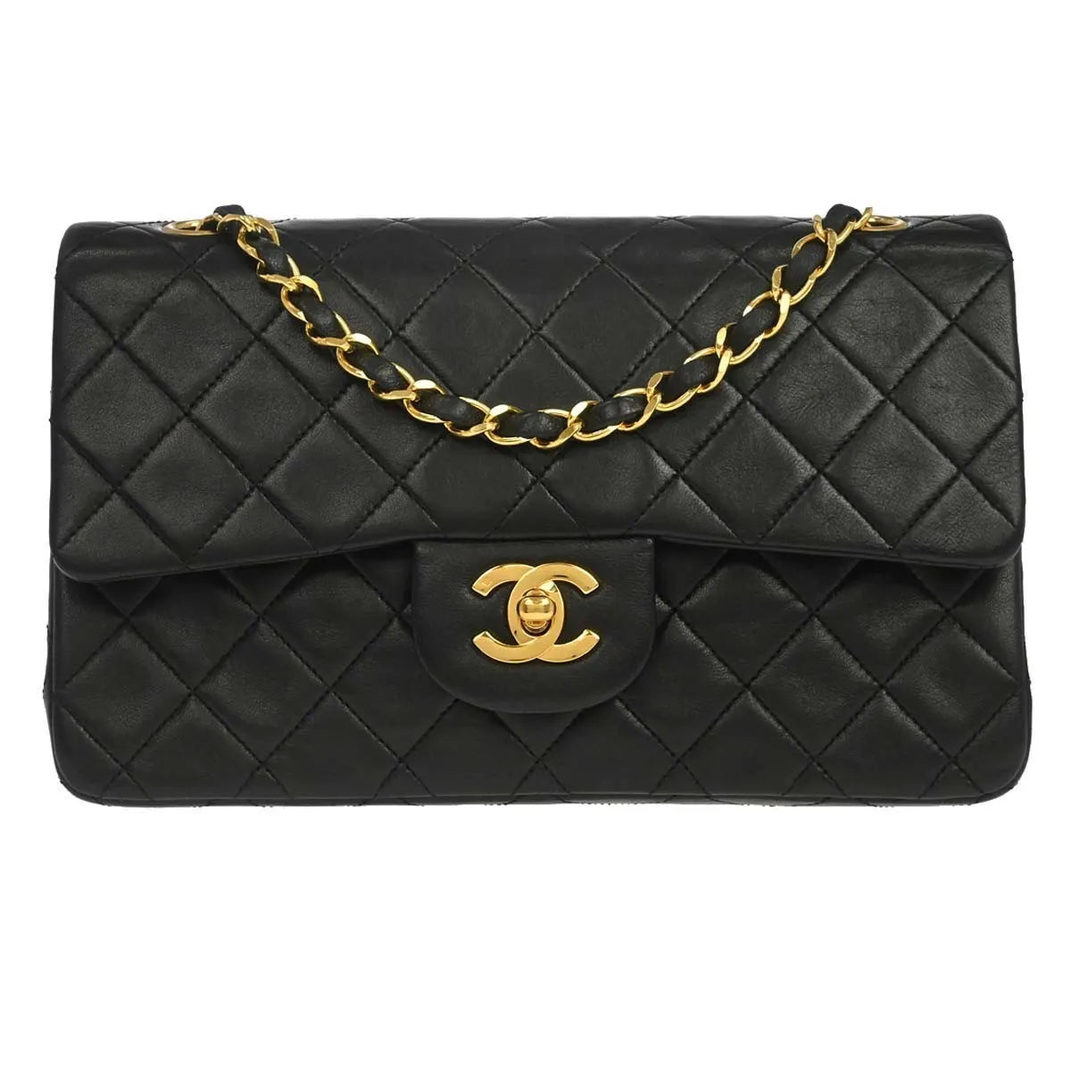 Chanel Timeless - Classic Double Flap Leather Black Bag