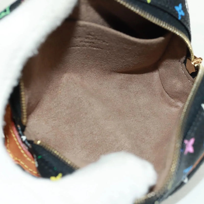 Louis Vuitton Wapity Trousse Monogram Multicolor Black Canvas Bag