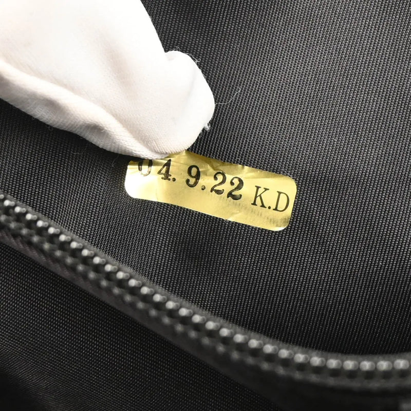 Chanel Sport Line Flap Messenger Wool And Nylon Black Bag