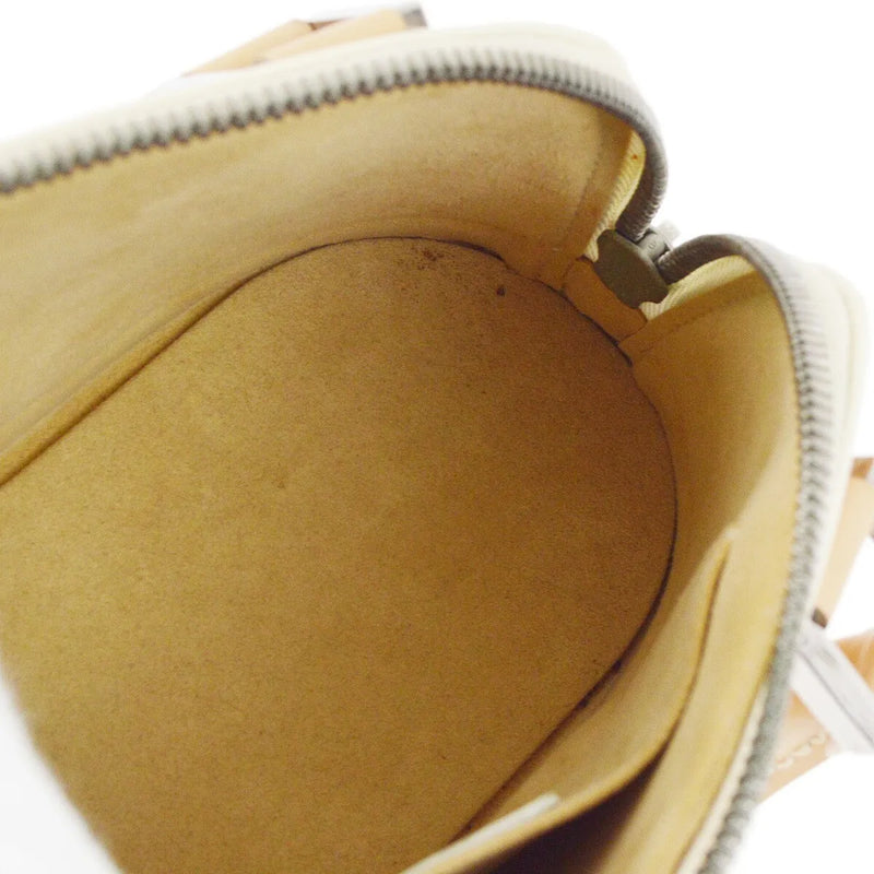 Louis Vuitton Alma Limited Edition Graffiti Leather Beige Bag
