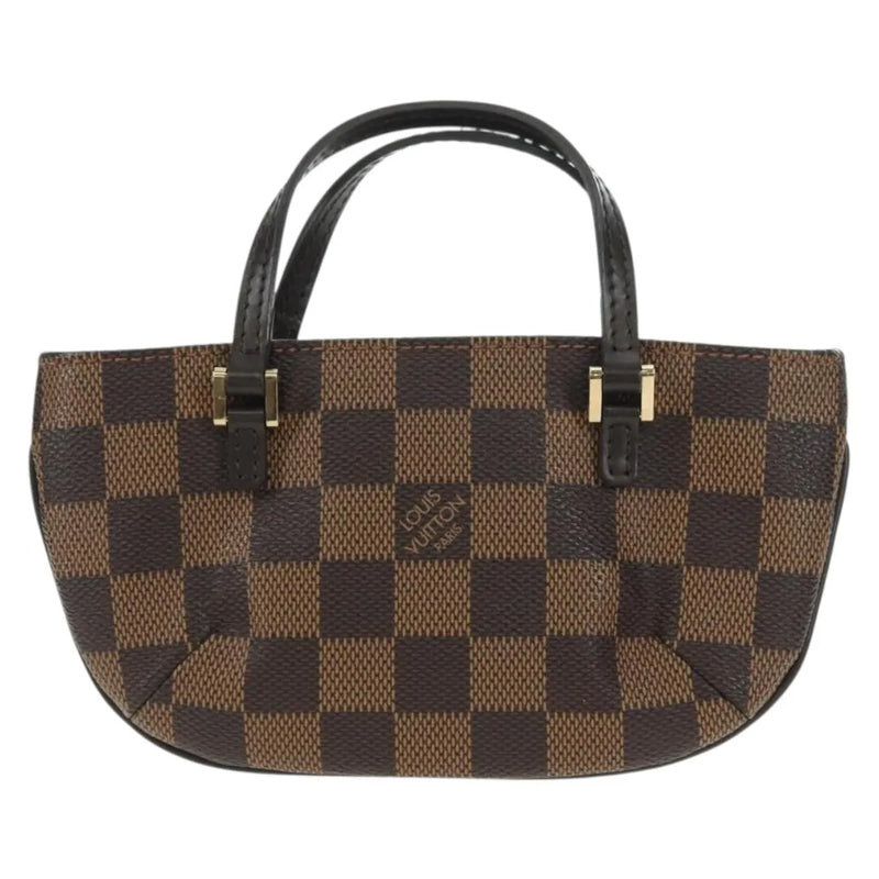 Louis Vuitton Manosque Pochette Damier Brown Canvas Bag