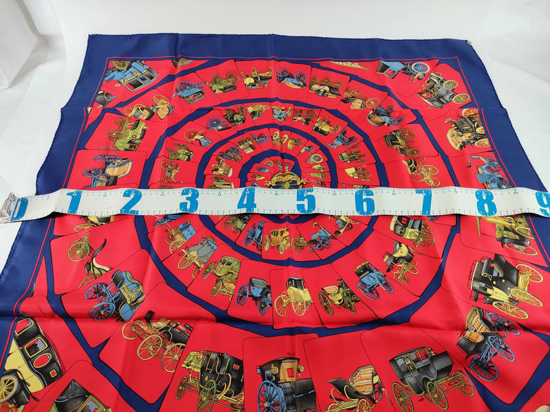 Hermes Carré 90 Silk Multicolor Multicolour Accessory