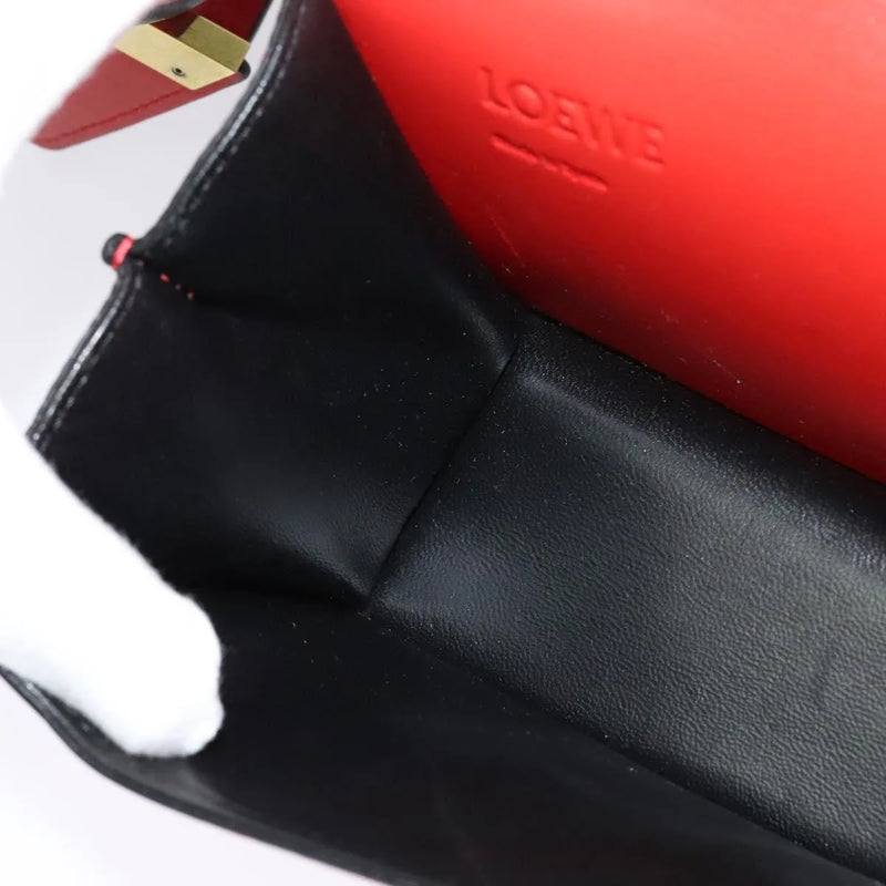 Loewe Barcelona Leather Red Bag