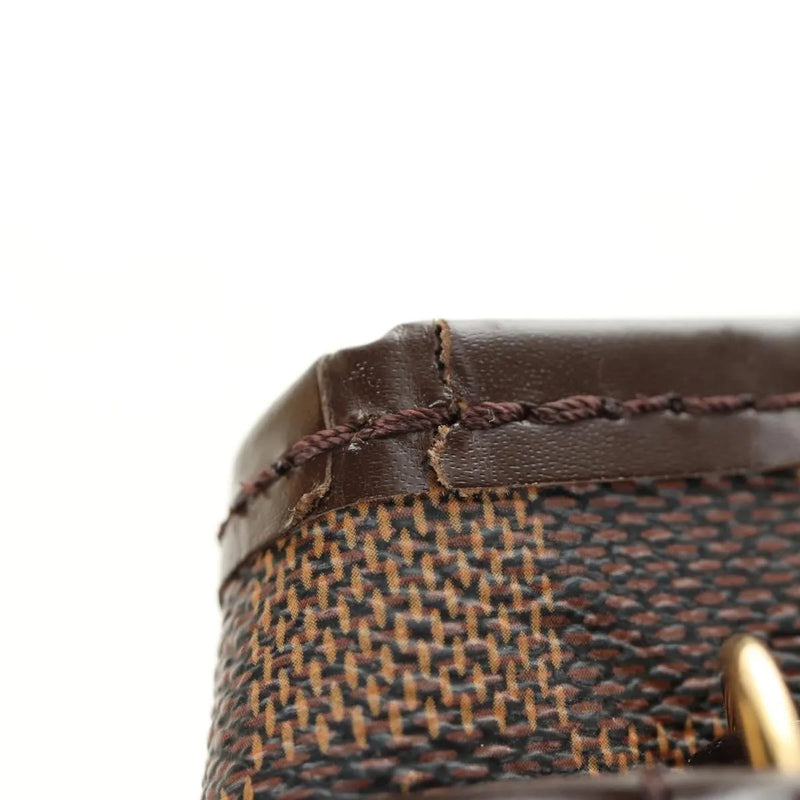 Louis Vuitton Neverfull Tote Damier Brown Canvas Bag
