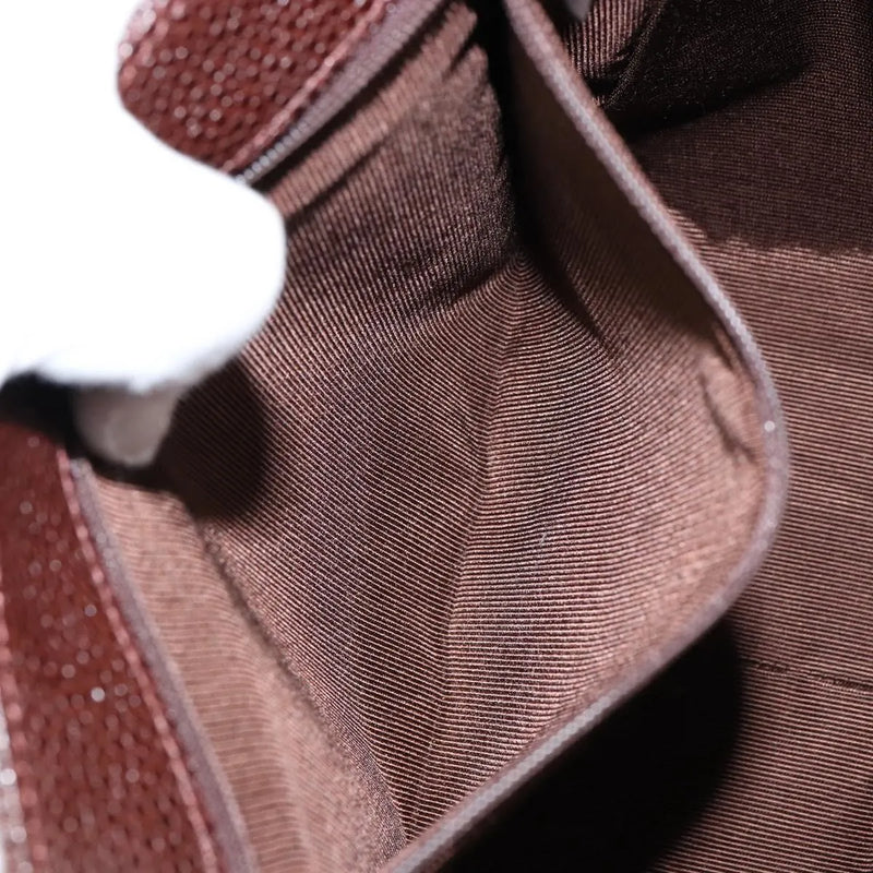Givenchy Shoulder Leather Brown Bag