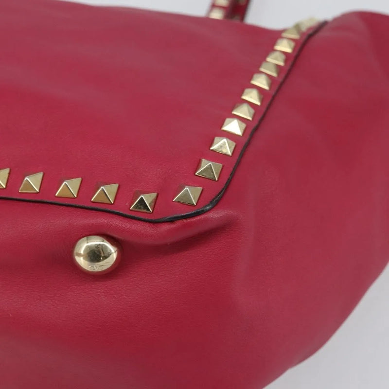 Valentino Garavani Rockstud Tote Soft Leather Pink Bag
