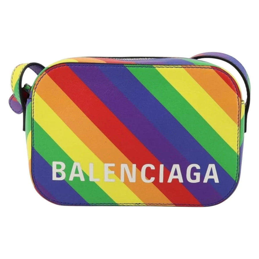 Balenciaga Everyday Camera Leather Multicolour Bag
