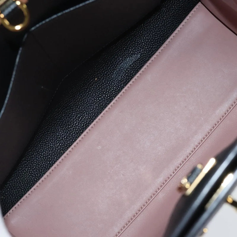 Louis Vuitton City Steamer Leather Black Bag