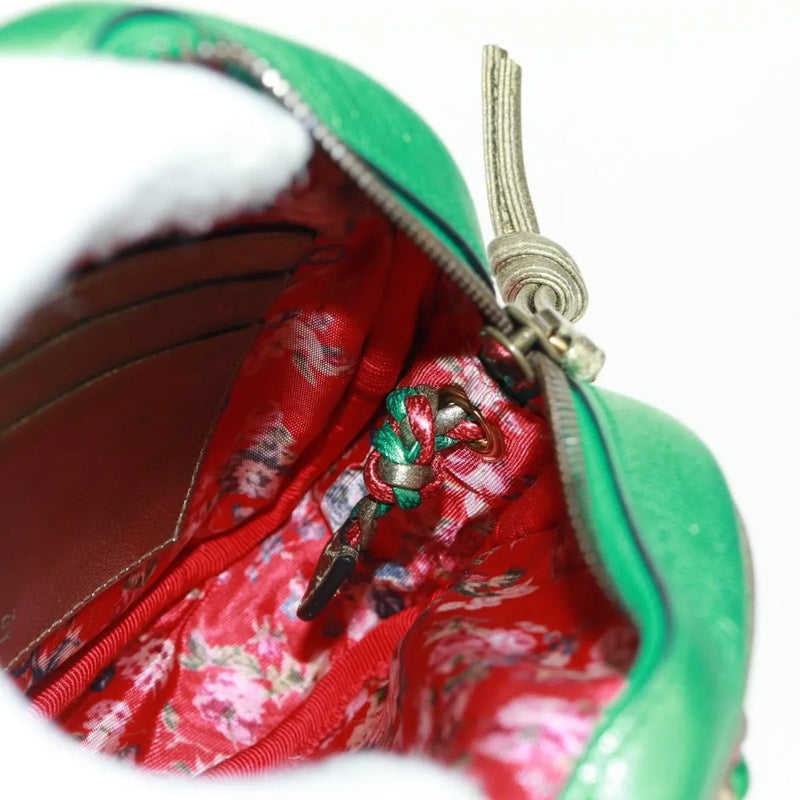 Gucci Trapuntata Camera Quilted Laminated Leather Red Bag