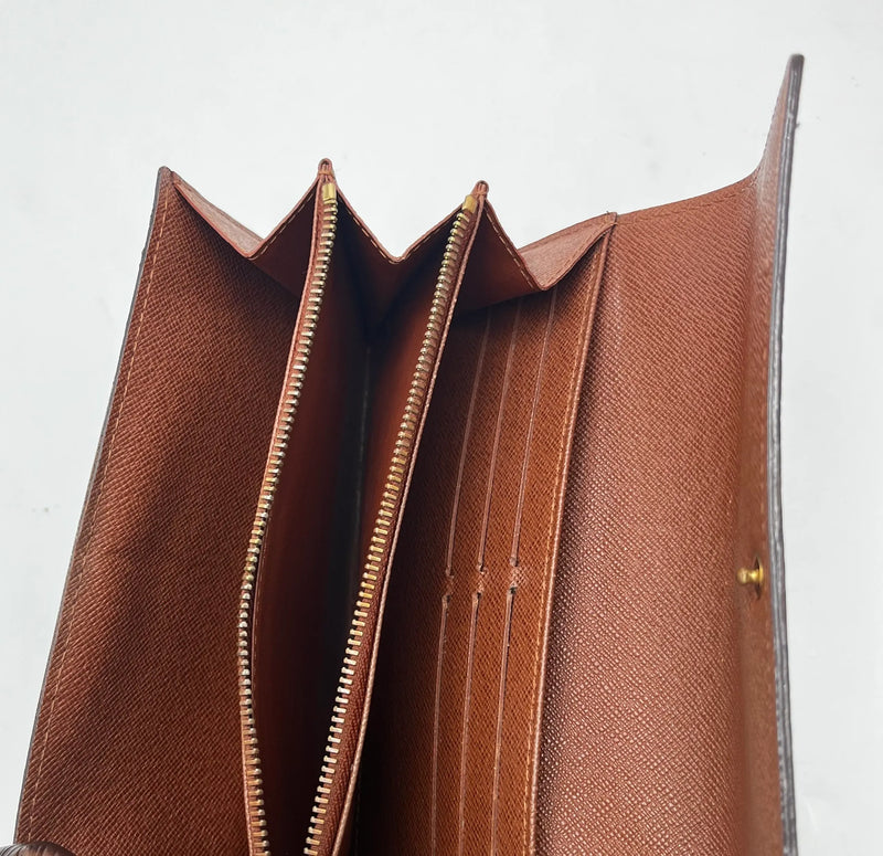 Louis Vuitton Emilie Monogram Canvas Brown Accessory