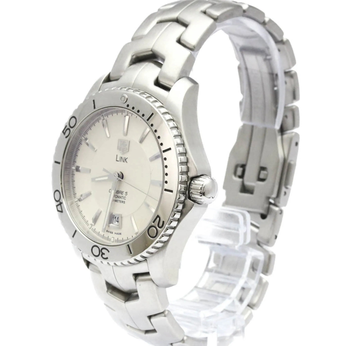 Tag Heuer Link Calibre 5 200m Automatic Stainless Steel Watch