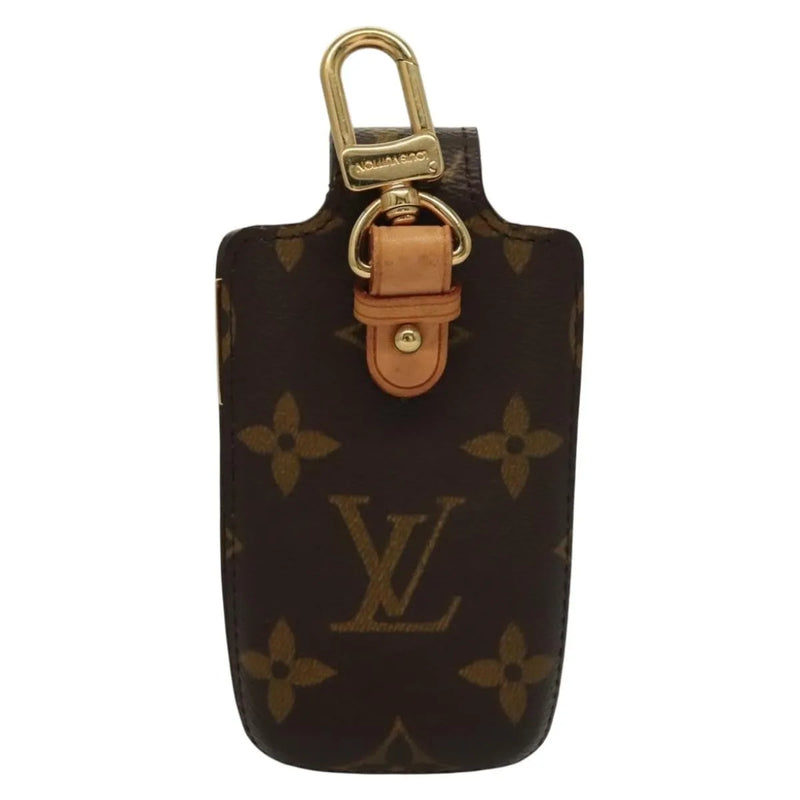Louis Vuitton Etui Phone Case Monogram Canvas Brown Bag