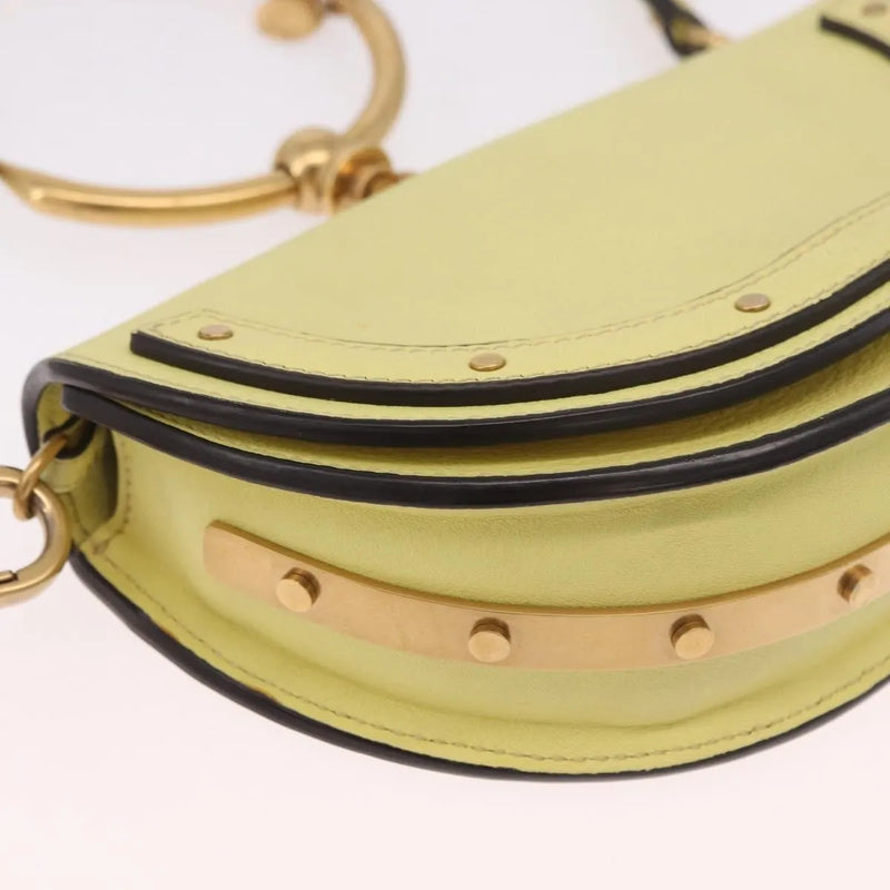 Chloe Nile Leather Yellow Bag